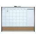 Planning magnetico 3 in 1 Quartet 45x58 bianco/sughero