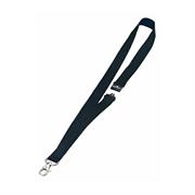 10 CORDONCINI PORTABADGE 20mm NERO DURABLE