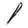 10 CORDONCINI PORTABADGE 20mm NERO DURABLE