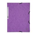 Cartella c/elastico 24x32 viola Exacompta 425gr