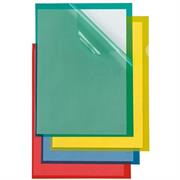 25 CARTELLINE A L 21X29,7 VERDE POLI 150 COLOR PPL B.A. SEI