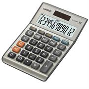 Calcolatrice da tavolo Casio MS-120FM 12 cifre grigia
