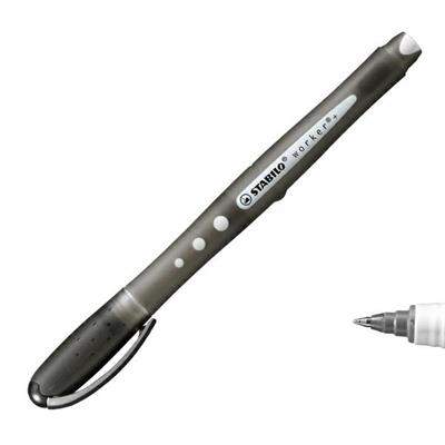 Penna roller STABILO worker colorful 0.5 nero