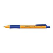 Penna a sfera a scatto POINTBALLÂ® GREEN STABILO 0,5mm blu