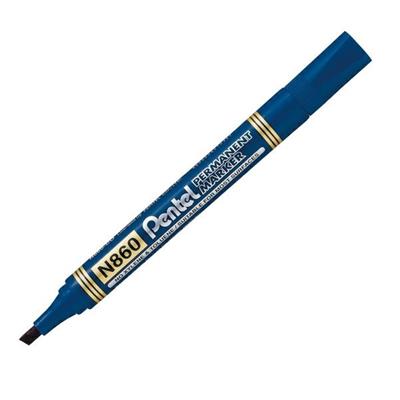 Marcatore Pentel N860 p.scalpello 7 mm colore blu