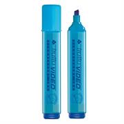Evidenziatore Tratto Video azzurro