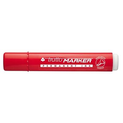 Marcatore Tratto Marker p.scalpello 5.0 rosso