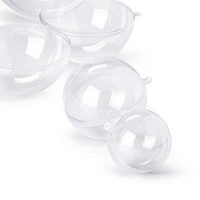 SFERA APRIBILE in POLISTIRENE TRASPARENTE Ã¸160mm RI.PLAST