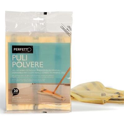 Retine ricambio Perfetto 45x22 cm giallo conf. da 20 - 0260C