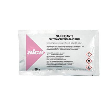 BUSTINA 50ML SANIFICANTE Linea Monodose Alca