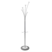 APPENDIABITI A 5 POSTI 187CM Bianco C/PORTAOMBRELLI ALBA