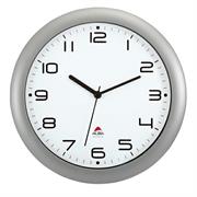 Orologio da parete Hornew diametro 30cm grigio metal Alba