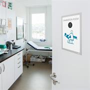 CORNICE MAGNETICA DURAFRAME A4 21X29,7cm BIANCO DURABLE