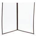 Set 3 Porta Menu' Crystal BR2 DOPPIO (per 4 FOGLI A4)