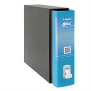 Registratore Dox 2 azzurro capri dorso 8cm f.to protocollo Essel