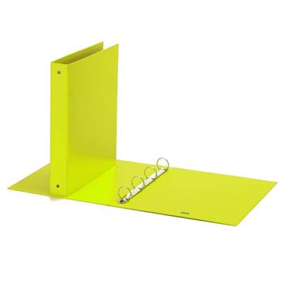 Raccoglitore 4 anelli 30mm europa a4 colore NEON
