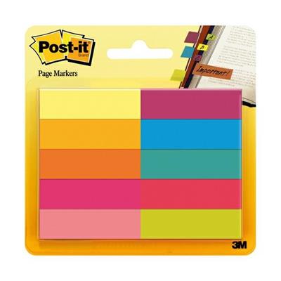 SEGNAPAGINA POST-IT 670-10AB-EU 500FG in 10COLORI INDEX 12,7x44m