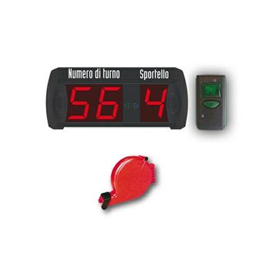 KIT COMPLETO ELIMINA CODE Multifunzione (2 Numeri + 9 sportelli)