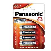 Batteria Panasonic stilo AA 1.5v pro power alkaline 4pz