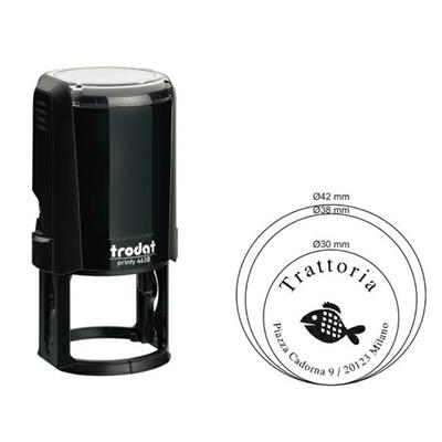 Timbro autoinchiostrante 4642 42x42mm