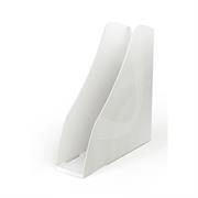 Portariviste My desk Arda colore bianco