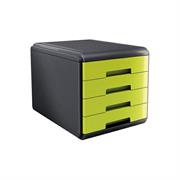 Cassettiera My desk Arda 30x38x28 verde