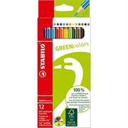 Matite stabilo GREENcolors 12 pz