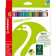 Matite stabilo GREENcolors 24 pz