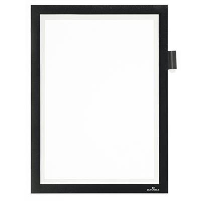 Cornice adesiva DURAFRAME NOTE A4 21X29,7cm NERO DURABLE