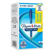 Special pack 30+ 6 penna sfera scatto FLEXGRIP ULTRA 1.0 blu PAP