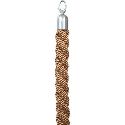 CORDONE INTRECCIATO 150cm BRONZO per COLONNINA SEGNAPERCORSO Sec
