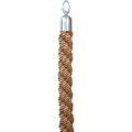 CORDONE INTRECCIATO 150cm BRONZO per COLONNINA SEGNAPERCORSO Sec