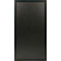 LAVAGNA Multiboard NERA 60x115cm cornice NERO Securit