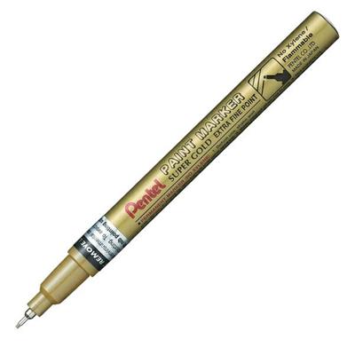 Marcatore pentel paint a vernice 0.7 oro extra fine point