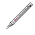 Marcatore pentel paint a vernice 2.5 argento medium point