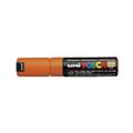 Marcatore UNI POSCA PC8K p.scalpello 8mm arancio UNI MITSUBISHI