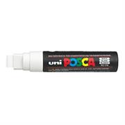 Marcatore uni posca ad acqua uni ball p.scalpello 15mm bianco