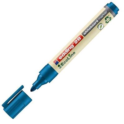 MARCATORE BLU PER LAVAGNE BIANCHE EDDING 28 ECOLINE TRATTO 1,5 -