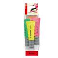 Evidenziatore STABILO neon retina 4 pezzi colori assortiti