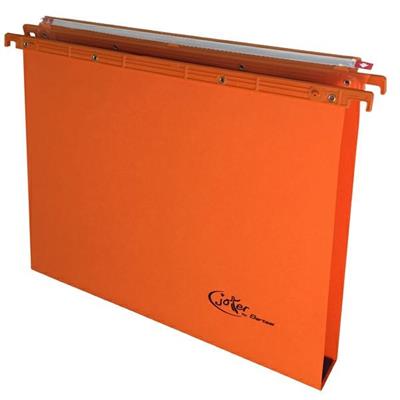 CARTELLA SOSPESA CASSETTO 39/U-3cm ARANCIO JOKER BERTESI