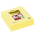 BLOCCO 70fg Post-itÂ®Giallo Canaryâ„¢ 101x101mm A RIGHE f.to XL