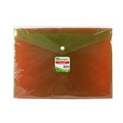 SET 3 BUSTE CON BOTTONE A4-33,5x23,5cm COLORI Fluo Ass. LEBEZ AR