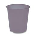 Cestino gettacarte trasparente grigio fume 16lt