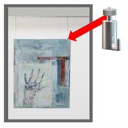 Conf.10 GANCI portata 15kg per SISTEMA APPENDI QUADRI Arte Syste