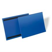 Tasche identif.c/bande magnetiche 150x67mm pz50 blu Durable