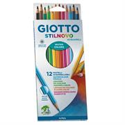 Pastelli giotto stilnovo acquarellabili 12pz scatola cartone