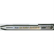 Roller gel per tessuto 1,0mm inchiostro permanente nero PENTEL