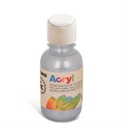 Colore acrilico fine Acryl 125ml argento PRIMO