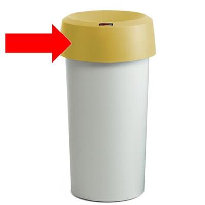 Coperchio per cestino Modo Round Rotho giallo 38x15cm
