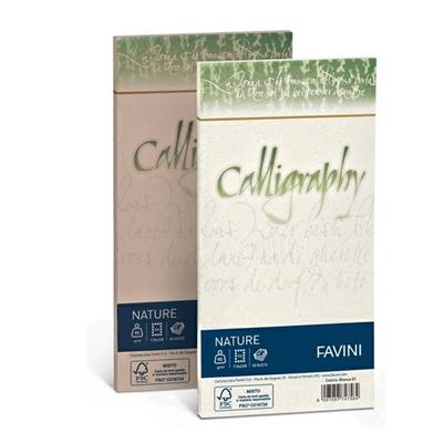 Busta nature favini 11x22 agrumi pz.25